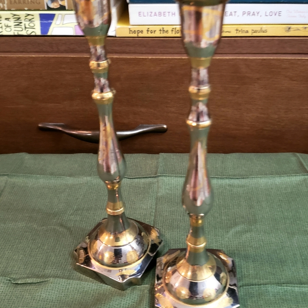 Indian Candle Holders set of 2
